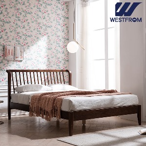[웨스트프롬] NEW잉그리드 핀란드 원목 침대(SS/Q) 2colors